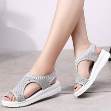 Load image into Gallery viewer, Gladiator Sandalias mujer Female Wedge Heels Shoes Women Summer