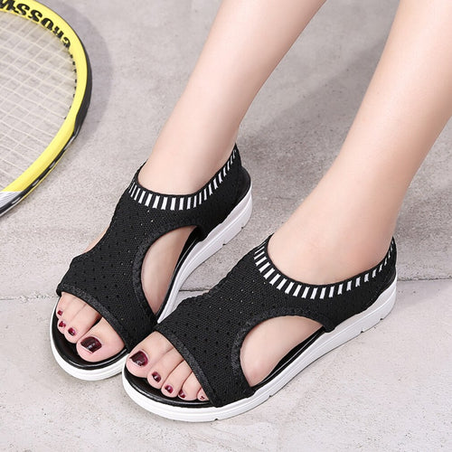 Gladiator Sandalias mujer Female Wedge Heels Shoes Women Summer