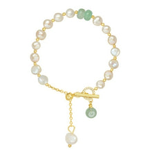 Load image into Gallery viewer, Gold Plating Baroque Pearl Buckle Bracelet Hand Ornaments Elegance