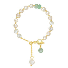 Load image into Gallery viewer, Gold Plating Baroque Pearl Buckle Bracelet Hand Ornaments Elegance