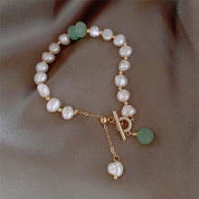 Load image into Gallery viewer, Gold Plating Baroque Pearl Buckle Bracelet Hand Ornaments Elegance