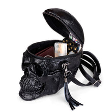 Load image into Gallery viewer, Gothic Skull Black Skeleton Head Vintage Punk Women Handbags