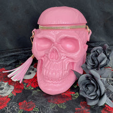 Load image into Gallery viewer, Gothic Skull Black Skeleton Head Vintage Punk Women Handbags