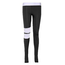Load image into Gallery viewer, Gothic Striped Insert Leggings Gradient Leggings Women Fitness