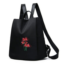 Load image into Gallery viewer, Grace Flower Pattern Oxford Backpack for Women's High quality Shoulder