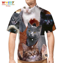 Load image into Gallery viewer, Graphic Animal Button Down Shirt For Men Novelty Beach 3D Pattern Tops