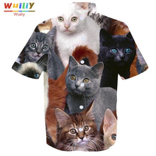 Load image into Gallery viewer, Graphic Animal Button Down Shirt For Men Novelty Beach 3D Pattern Tops