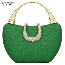 Load image into Gallery viewer, Green Sequined Handbag For Women Clutch Purses For Women Evening Bags