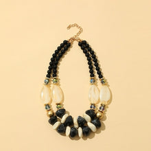 Load image into Gallery viewer, GuanLong Natural Stone Statement/Long Necklace Women Beads Custom