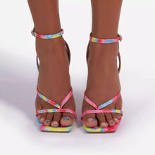 Load image into Gallery viewer, Summer Women Thin High Heels Shoes Sandals Transparent - Sophornlilly