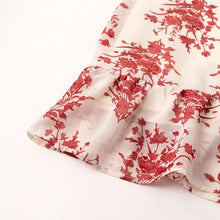 Load image into Gallery viewer, Chiffon Floral Beach Ruffles Casual Summer Boho