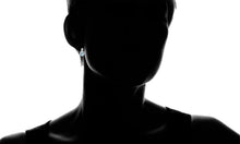 Load image into Gallery viewer, Oceanic Opal Double Halo Stud Earrings Made With