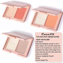 Load image into Gallery viewer, HAICAR Blush Face blusher blush palette Blusher Smooth Makeup blush - Sophornlilly