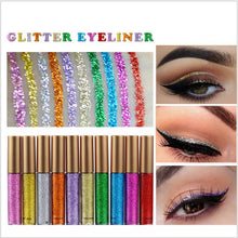 Load image into Gallery viewer, HANDAIYAN 10 Colors/pack Matte Color Eyeliner Kit Makeup Waterproof