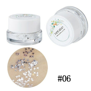 HANDAIYAN Glitter Eyeshadow palette shinny Sequins eye shadow cream