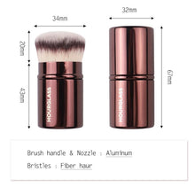 Load image into Gallery viewer, Hourglass Retractable Kabuki Brush - Retractable Foundation Brush