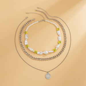 Fashion Pearl Choker Necklace