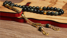 Load image into Gallery viewer, Handmade natural stone beads 33 islamic prayer beads misbaha
