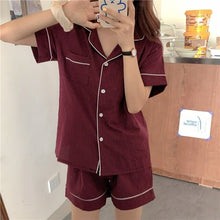 Load image into Gallery viewer, Cotton Linen Homewear Hot Sleepwear Chic Summer Women