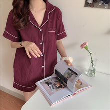 Load image into Gallery viewer, Cotton Linen Homewear Hot Sleepwear Chic Summer Women