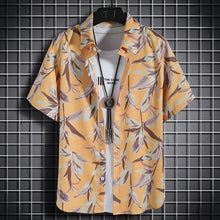 Load image into Gallery viewer, Hawaiian Beach Shirts Short-sleeved Casual