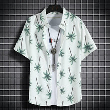 Load image into Gallery viewer, Hawaiian Beach Shirts Short-sleeved Casual