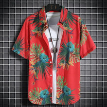Load image into Gallery viewer, Hawaiian Beach Shirts Short-sleeved Casual