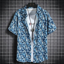 Load image into Gallery viewer, Hawaiian Beach Shirts Short-sleeved Casual