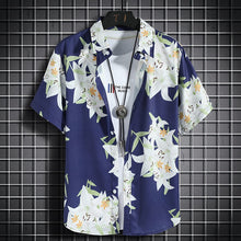 Load image into Gallery viewer, Hawaiian Beach Shirts Short-sleeved Casual