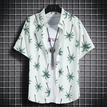 Load image into Gallery viewer, Hawaiian Beach Shirts Short-sleeved Casual