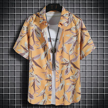 Load image into Gallery viewer, Hawaiian Beach Shirts Short-sleeved Casual