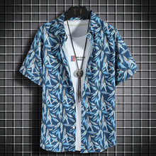 Load image into Gallery viewer, Hawaiian Beach Shirts Short-sleeved Casual