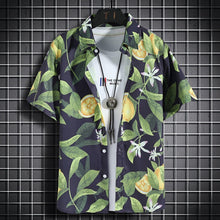 Load image into Gallery viewer, Hawaiian Beach Shirts Short-sleeved Casual