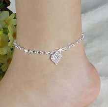 Load image into Gallery viewer, Heart Anklet Bracelet Ankle On The Leg For Women  Barefoot Bohemian - Sophornlilly