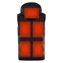 Load image into Gallery viewer, Heated Vest Heating Down Vest Winter Warm Electric Heating Down Vest