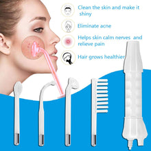 Load image into Gallery viewer, High Frequency Facial Machine 4 In 1 Electrotherapy Wand Glass Tube