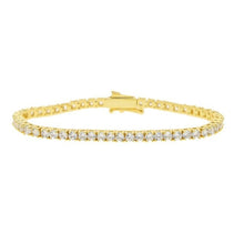 Load image into Gallery viewer, High Quality Bling 3mm Cubic Zircon Tennis Chain 17cm 19cm 21cm Cuban