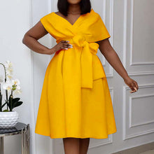 Load image into Gallery viewer, Bow Elegant Dress