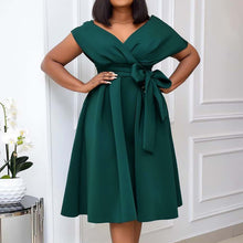Load image into Gallery viewer, Bow Elegant Dress