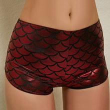 Load image into Gallery viewer, High Waist Candy Color Patent Leather Sexy Pole Dance Booty Shorts