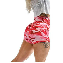 Load image into Gallery viewer, High Waist Shorts Women's Hip Push Up Female Fitness Running Workout