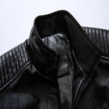 Load image into Gallery viewer, Leather Jacket Men Design Motorcycle Leather
