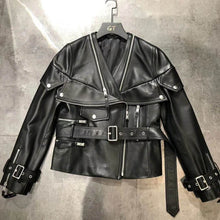 Load image into Gallery viewer, High quality sheepskin women coat spring new arrival Tall waist
