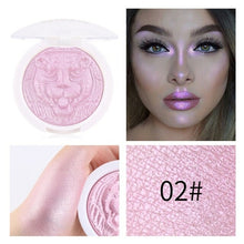 Load image into Gallery viewer, Highlighter powder glitter palette makeup luminous surface glow low - Sophornlilly