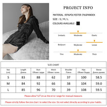 Load image into Gallery viewer, Black Pocket Satin Sleepwear Long Slevee Onsies Pajamas For