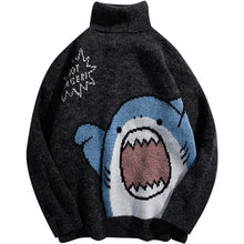 Load image into Gallery viewer, Hip Hop High Neck Vintage Sweater