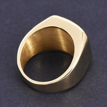 Load image into Gallery viewer, Hip Hop Men's Iced Out High Quality Cubic Zirconia Ring 316L Stainless