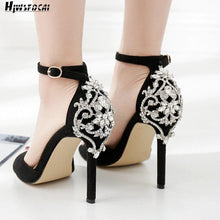 Load image into Gallery viewer, Hjwsfdcai Summer Rhinestone High Heels Women's Sexy Crystal Stilettos - Sophornlilly