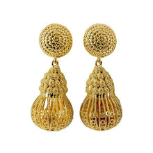 Load image into Gallery viewer, Hollow Out Gourd Shaped Luxurious Style Exquisite Women Earring 2021