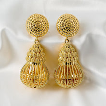Load image into Gallery viewer, Hollow Out Gourd Shaped Luxurious Style Exquisite Women Earring 2021